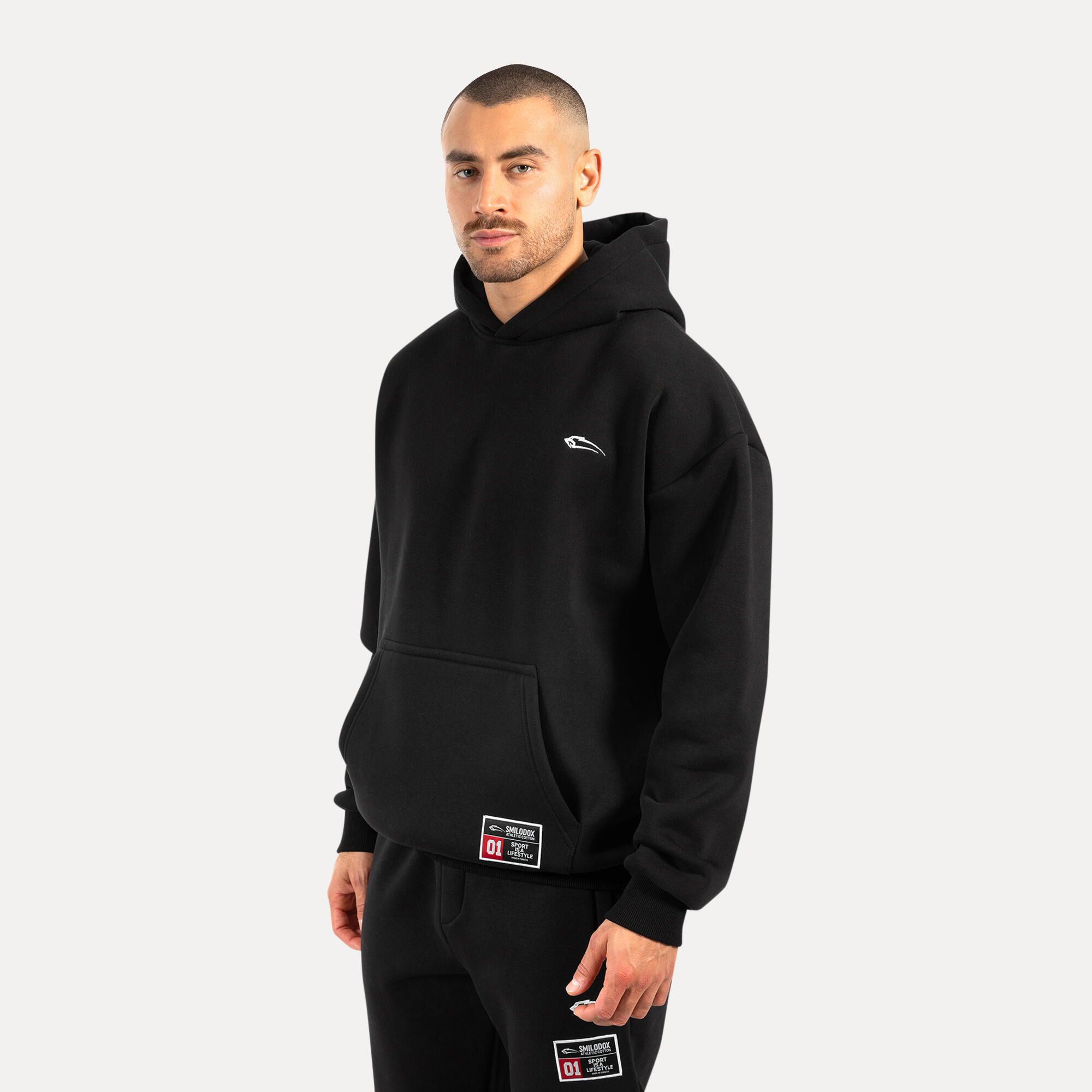 Herren Hoodie Rayk Schwarz 2/5