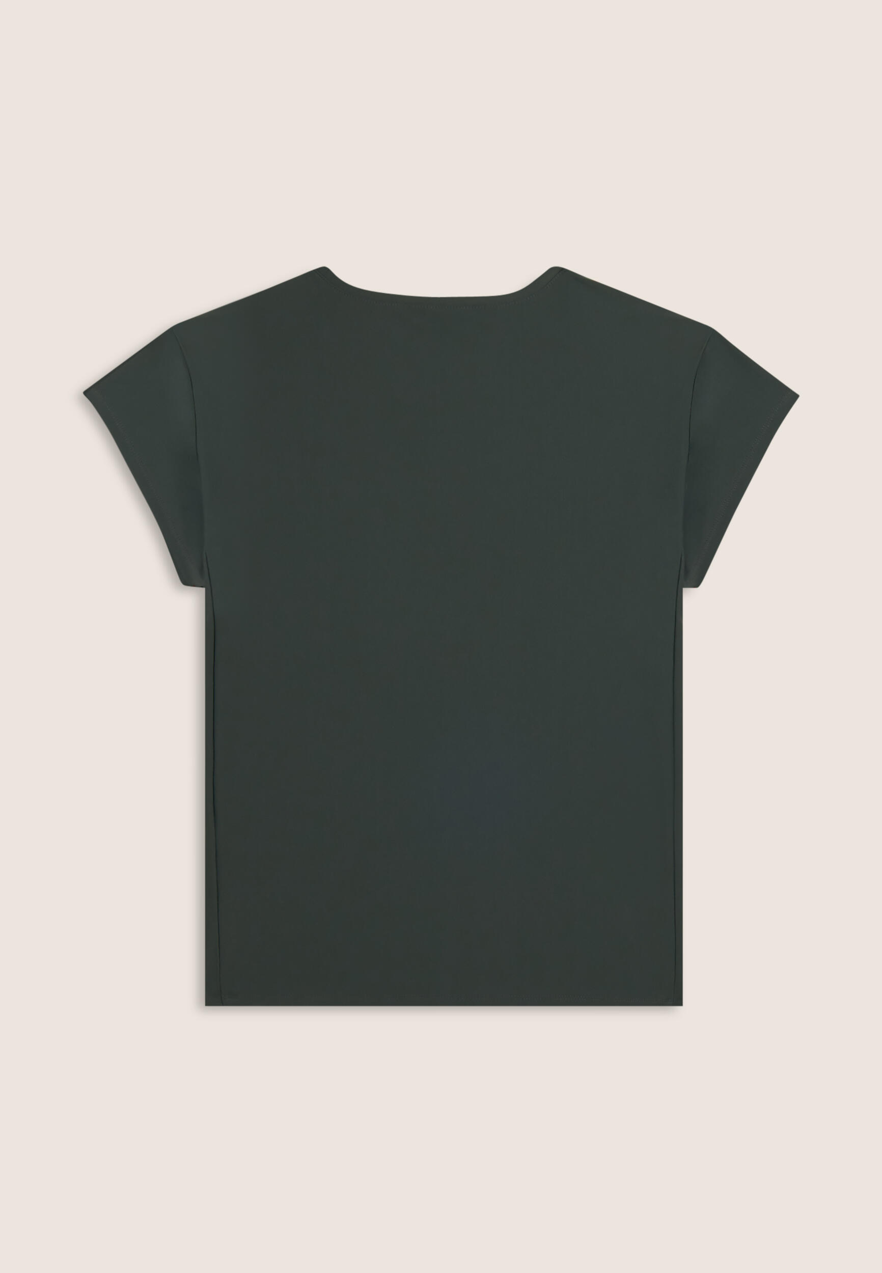 T-shirt tecnica con maniche ad aletta e profili a contrasto 2/3