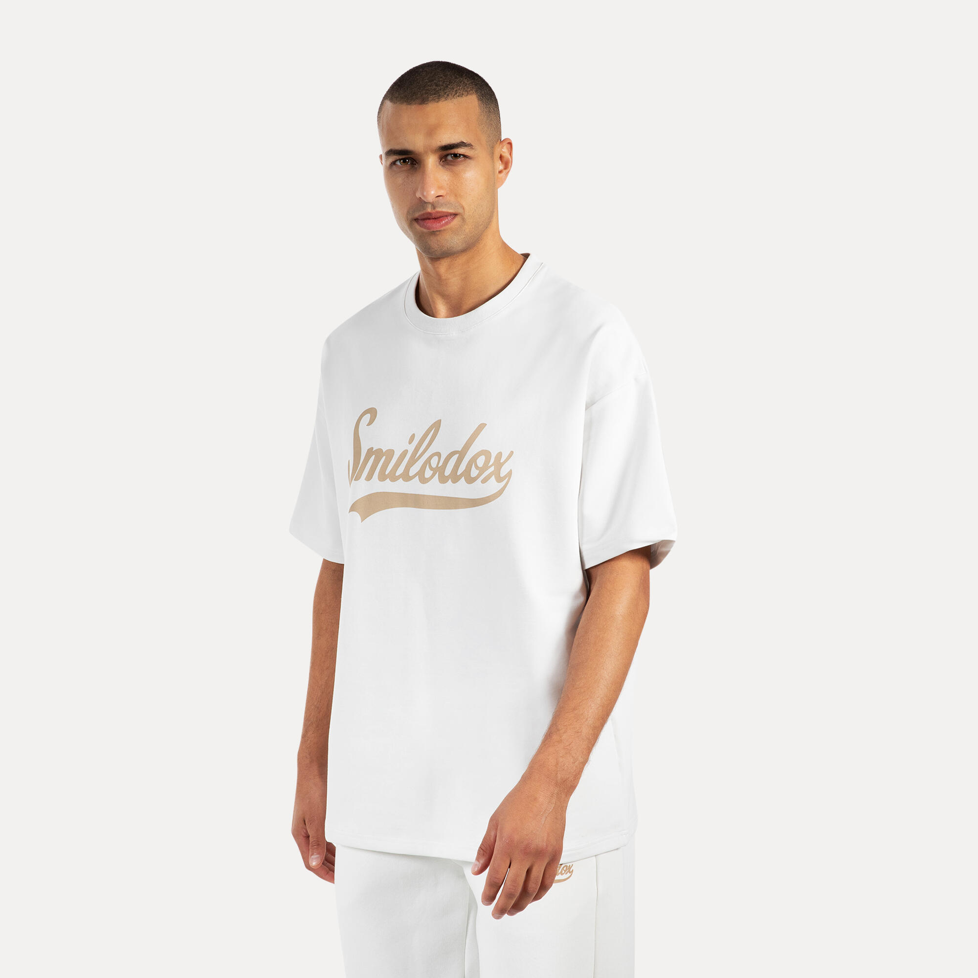 Herren T-Shirt Lorik Creme 2/5