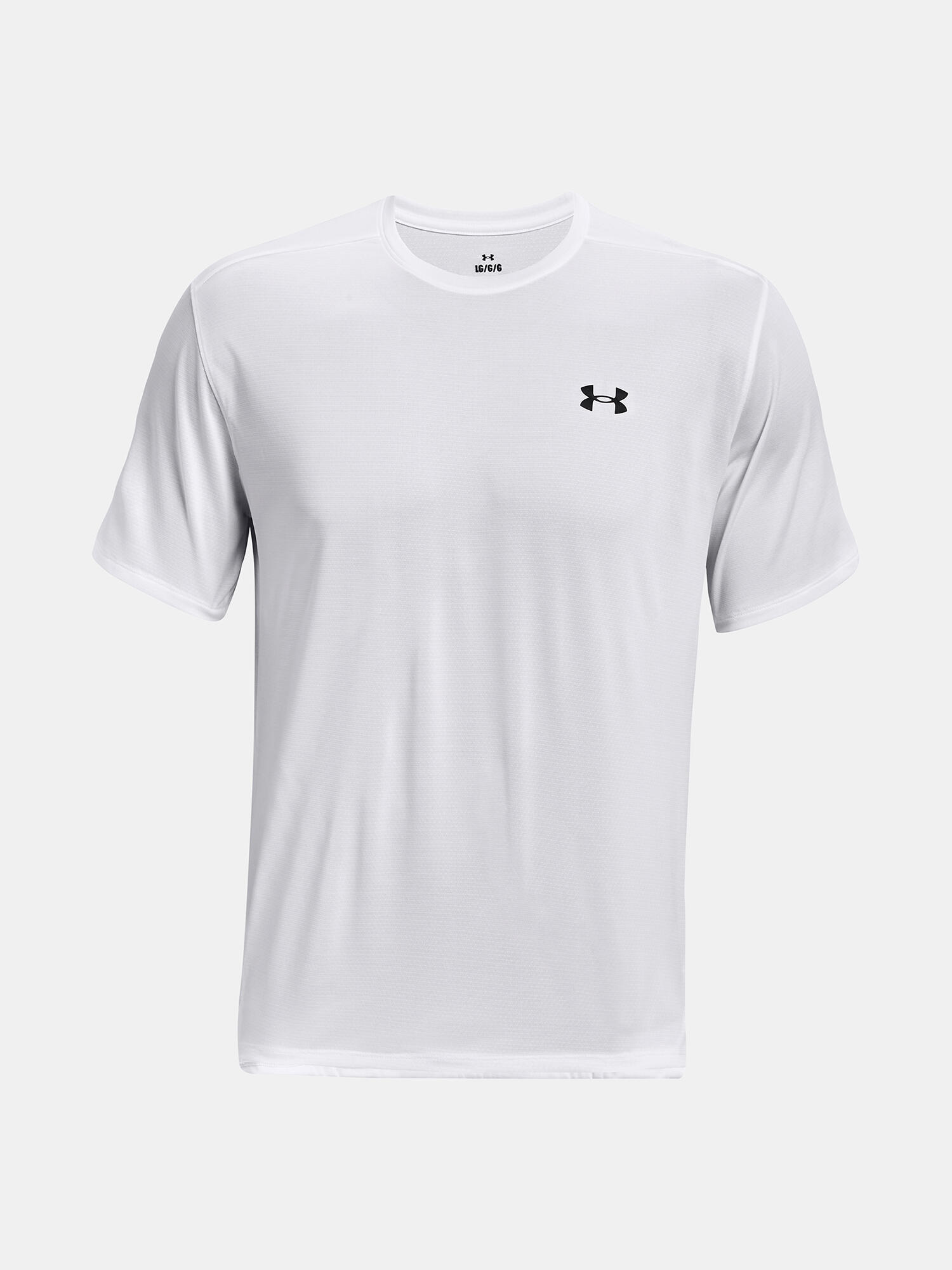 Herren Trainingsshirt Under Armour Tech Vent distant white/black 6/7