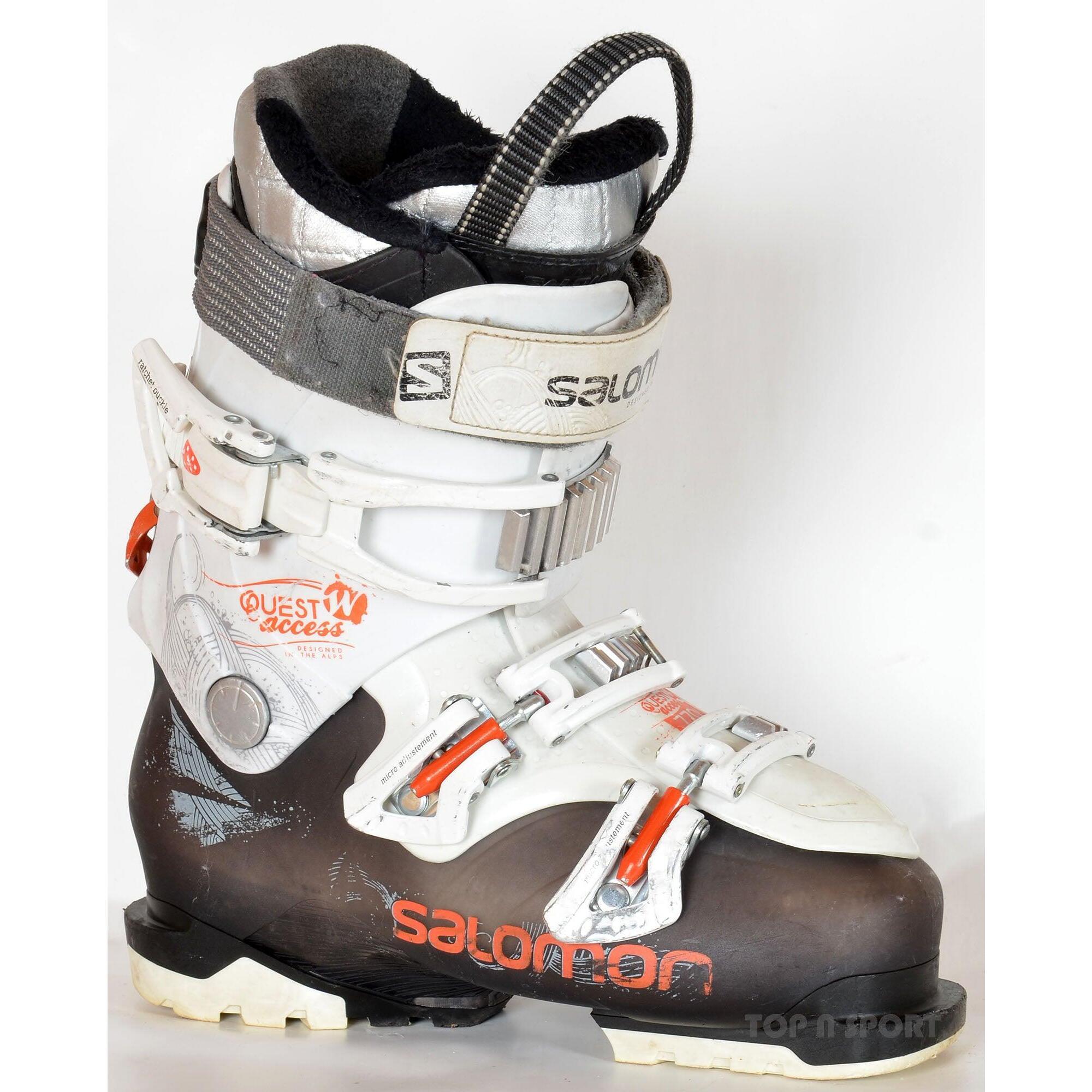 Salomon - Salomon Quest Access 770 W - Chaussures De Ski D'Occasion Femme - Chaussures De Ski - Multicolore - 23,5 Cm - Decathlon