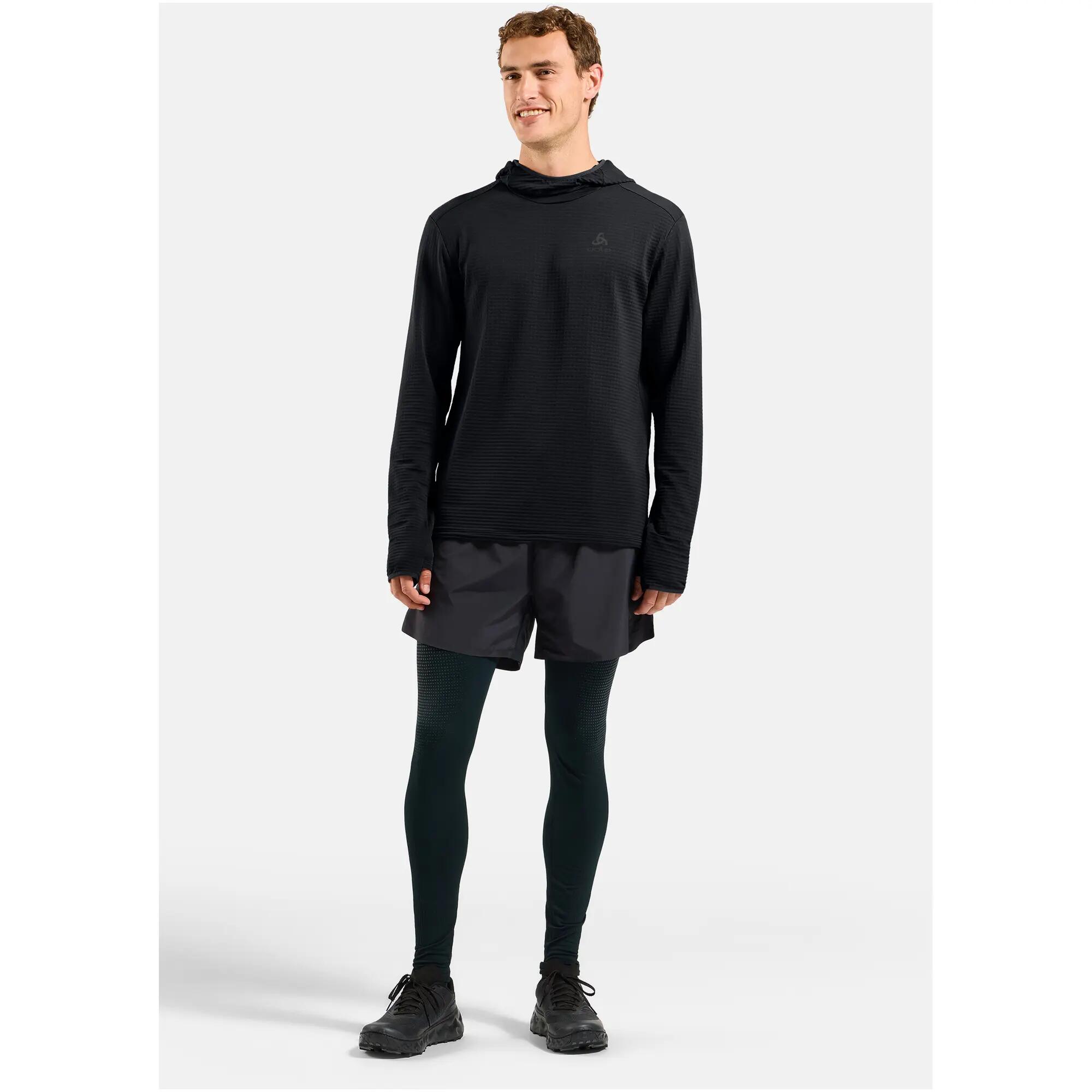 Bluza z kapturem Odlo Mid layer hoody ESSENTIAL THERMAL 3/7