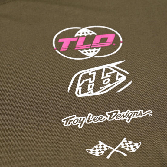 T-Shirt tech manches longues Enfant TROY LEE Worldwide Caper 3/4