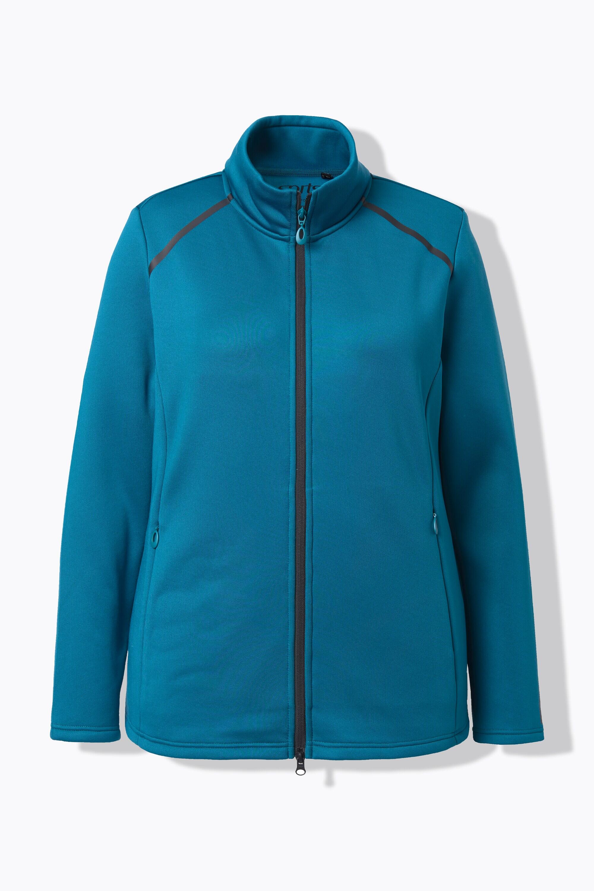 Femme Veste en sweat technique à col montant et manches longues 7/7