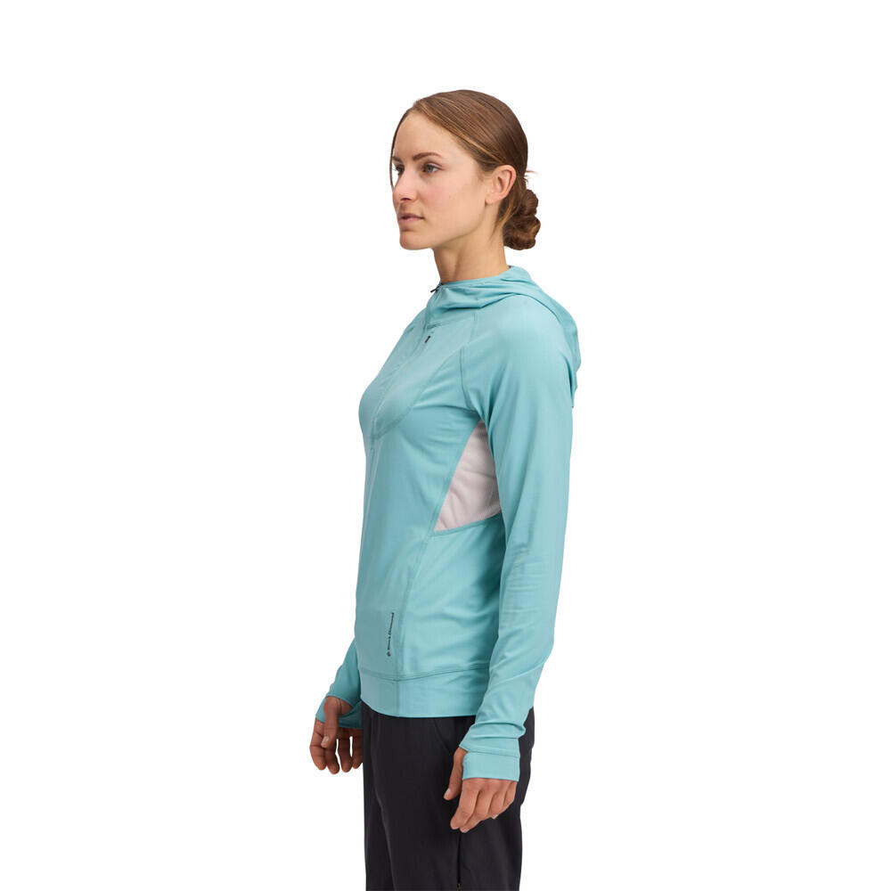 Sweatshirt à capuche femme Black Diamond Alpenglow Pro 3/3