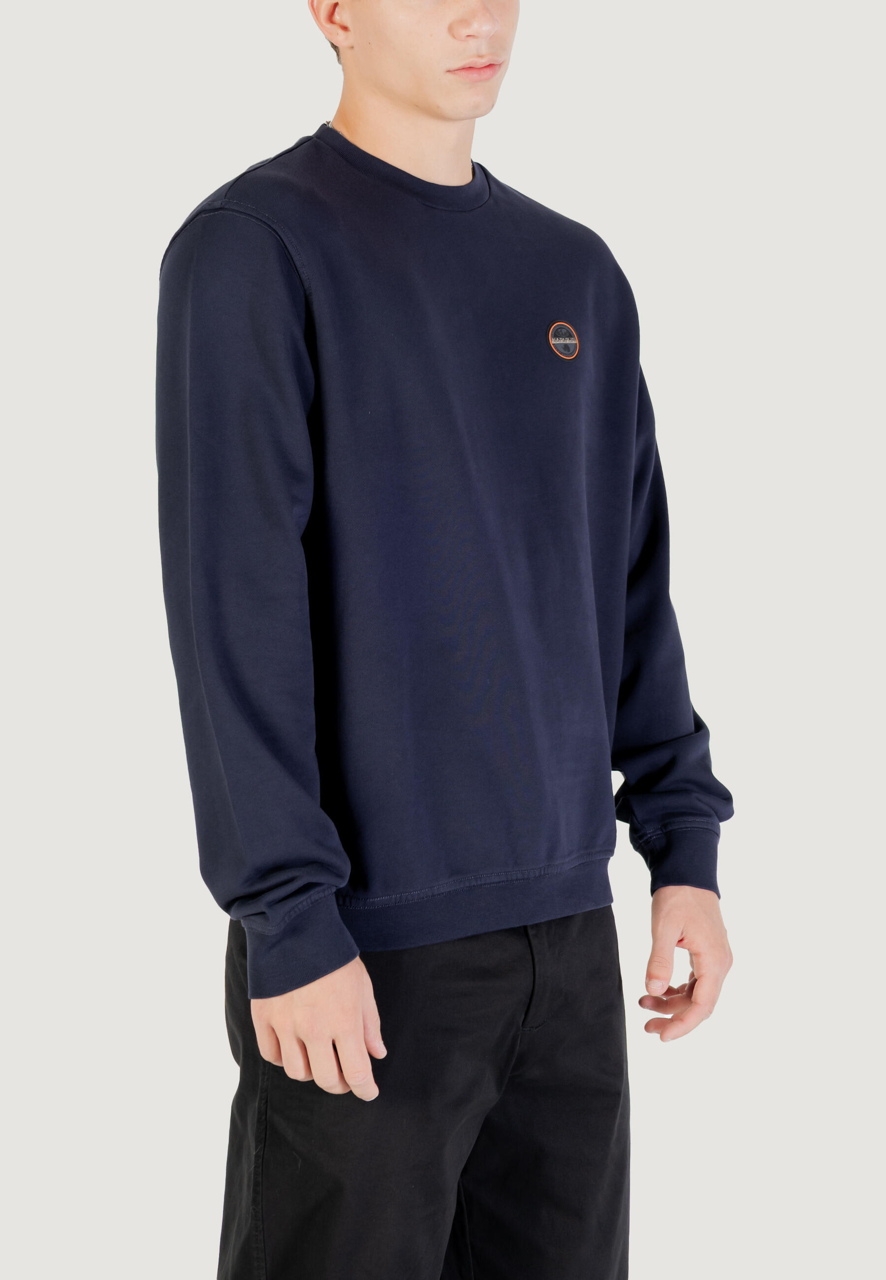 sweat-shirt B-BADGE C 1 HOMME bleu 3/4