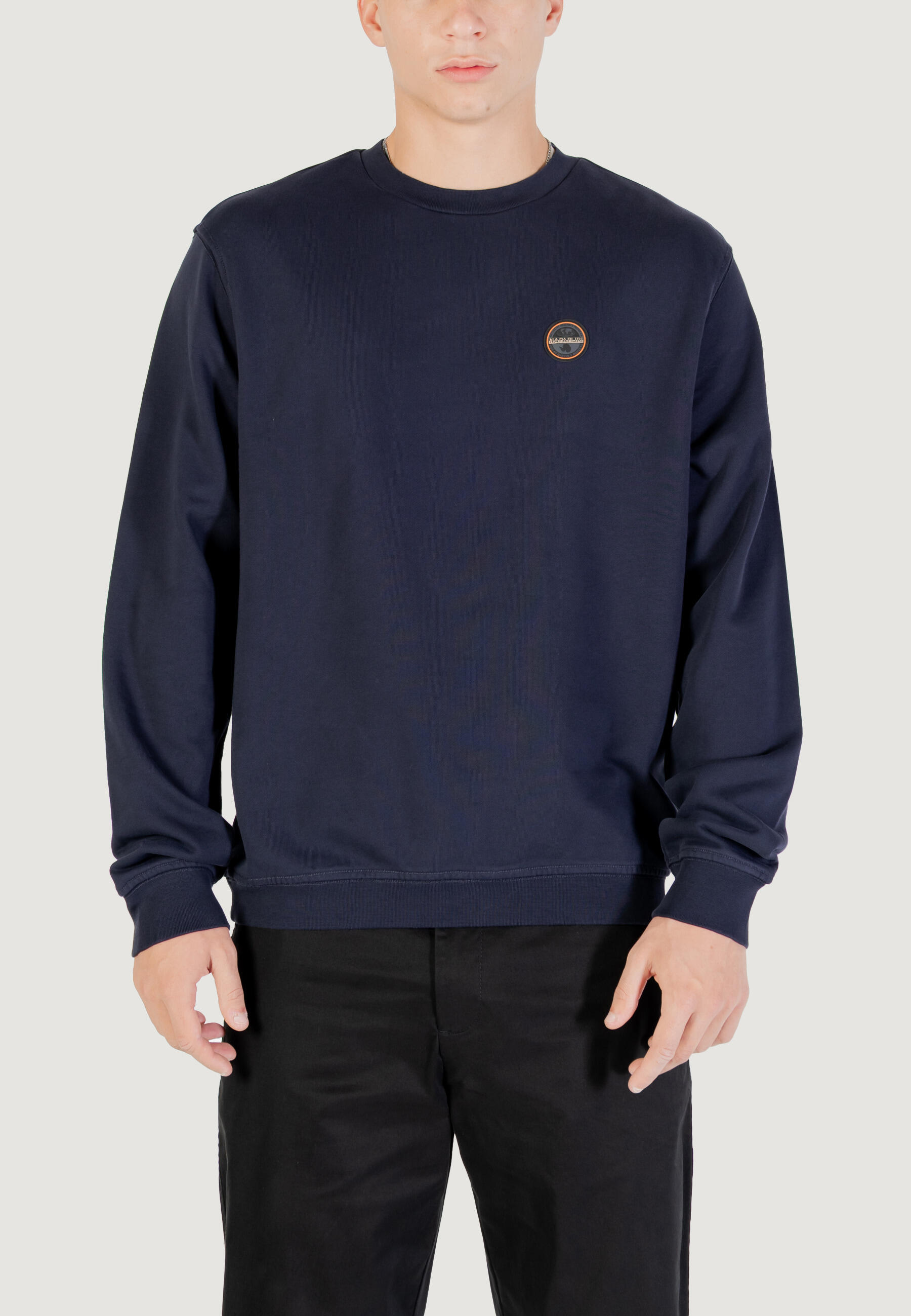 sweat-shirt B-BADGE C 1 HOMME bleu 1/4