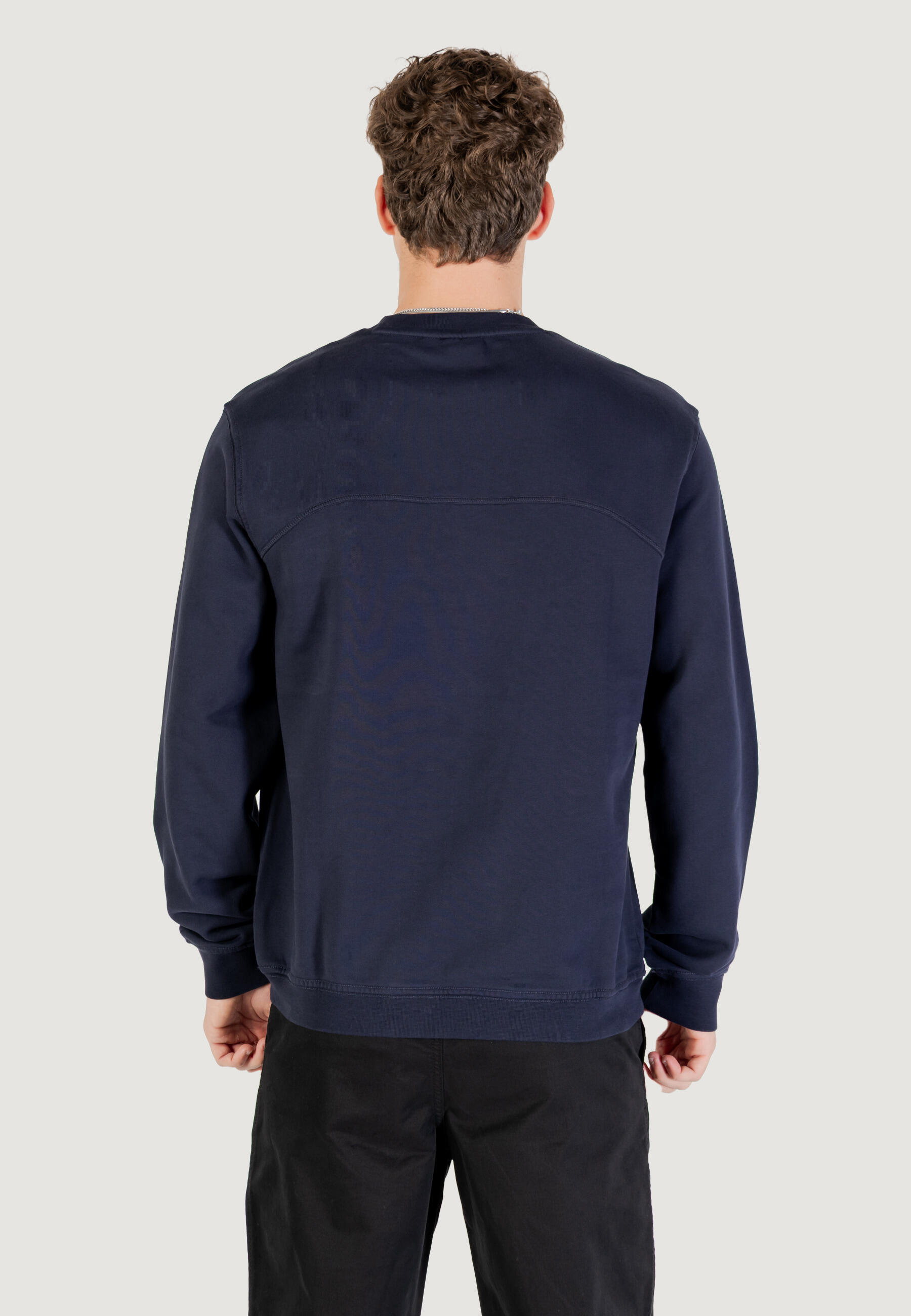 sweat-shirt B-BADGE C 1 HOMME bleu 4/4