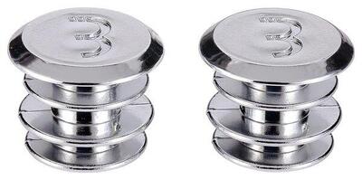 Bbb stuurlint eindkappen zilver