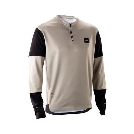 Leatt MTB Endurance 3.0 Langarm-Trikot Stone Grey