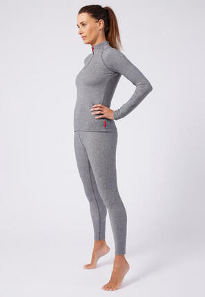 Sous vêtement thermique Doux Col zip Femme-THERMOLACTYL COMFORT 4 Intense