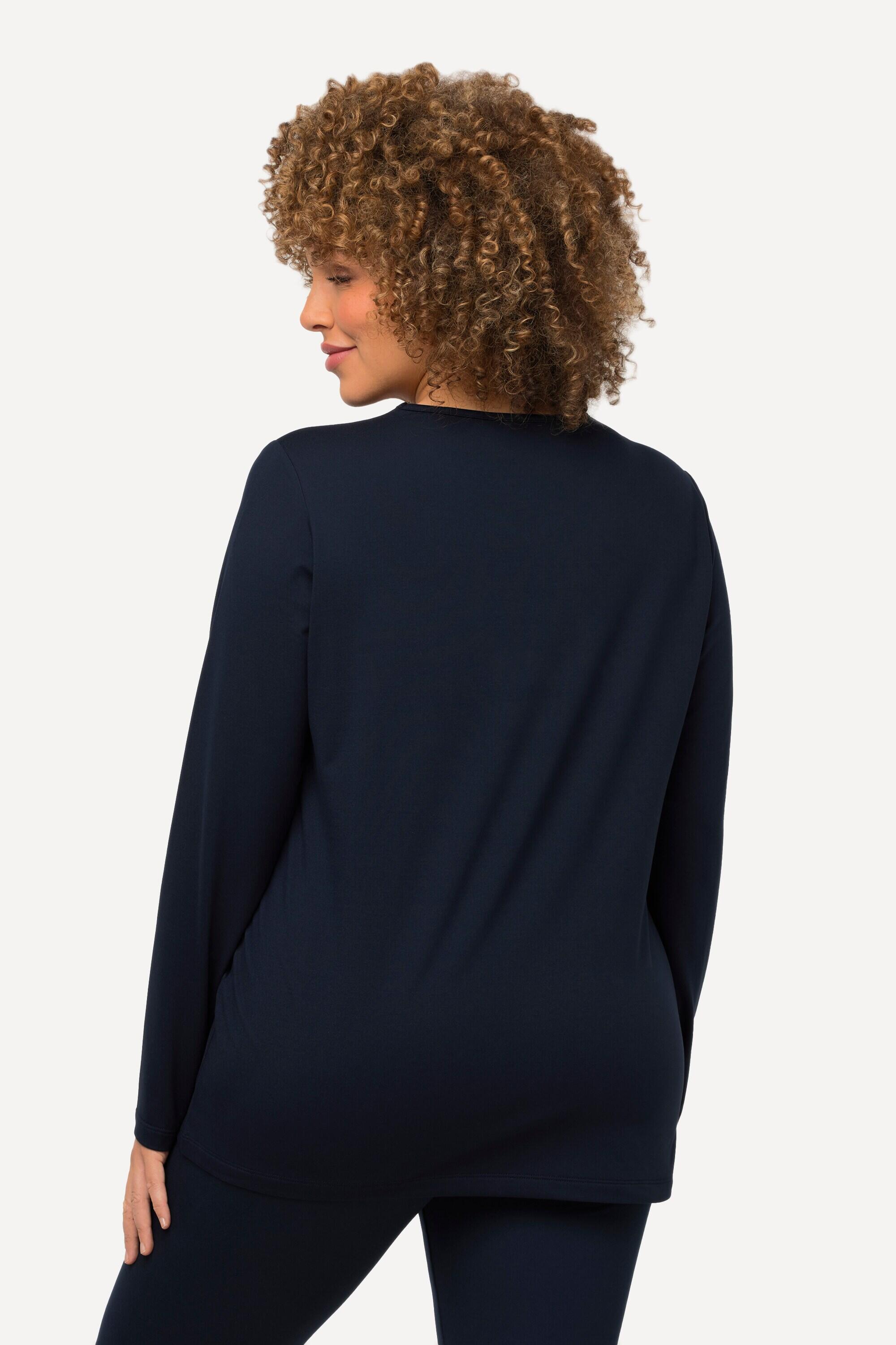 Damen Ski-Funktionsshirt schnelltrocknend Loop Langarm 2/6