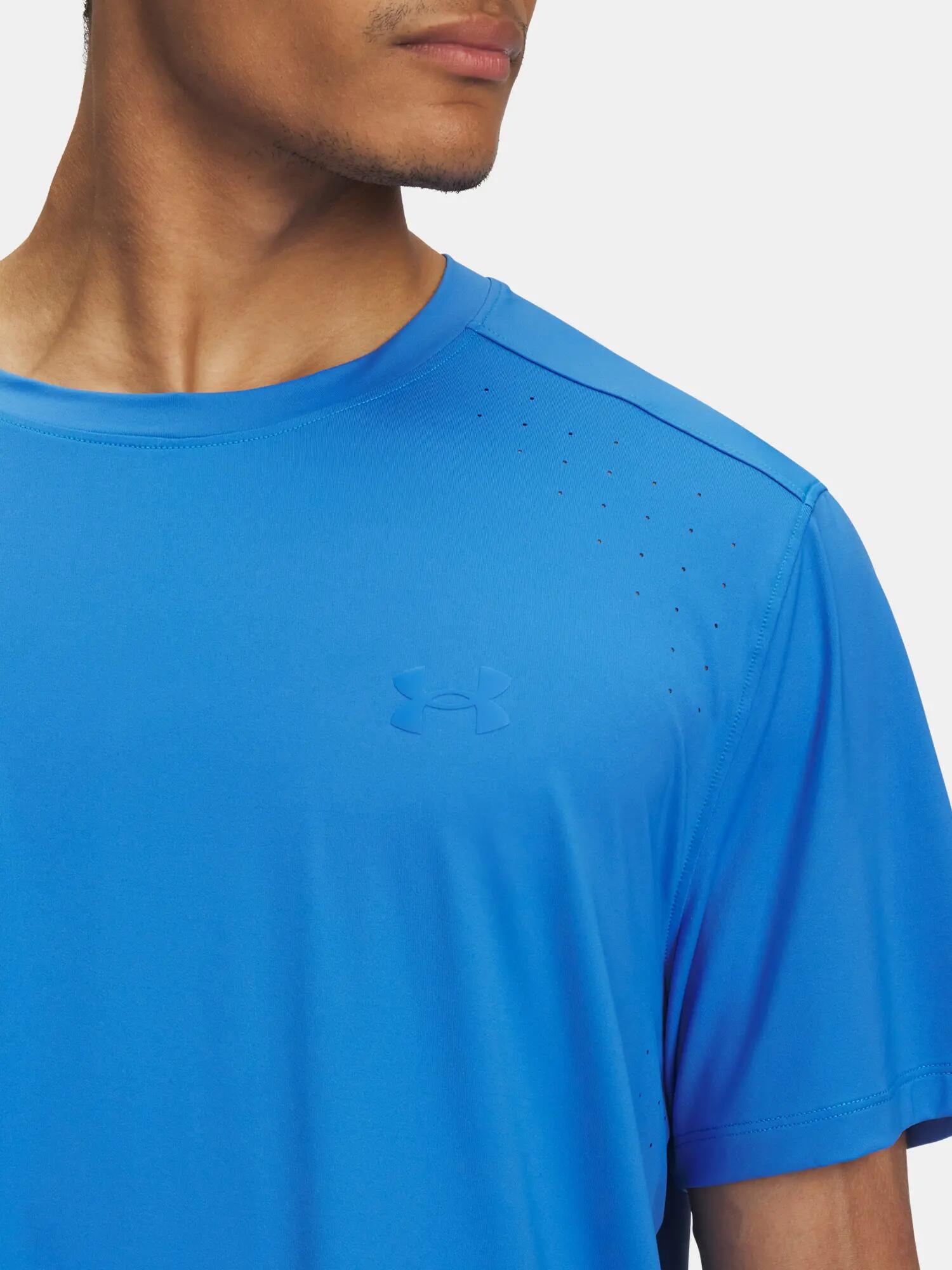 Férfi póló Under Armour UA LAUNCH ELITE SHORTSLEEVE-BLU 3/3