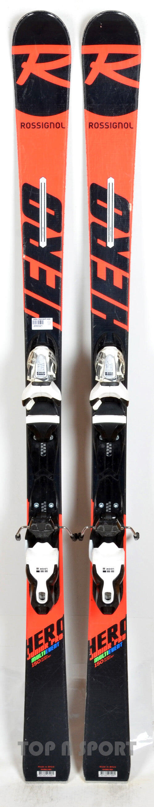 REONDITIONNE - Skis junior Rossignol HERO JUNIOR MULTI-EVENT Junior P - CORRECT 3/5