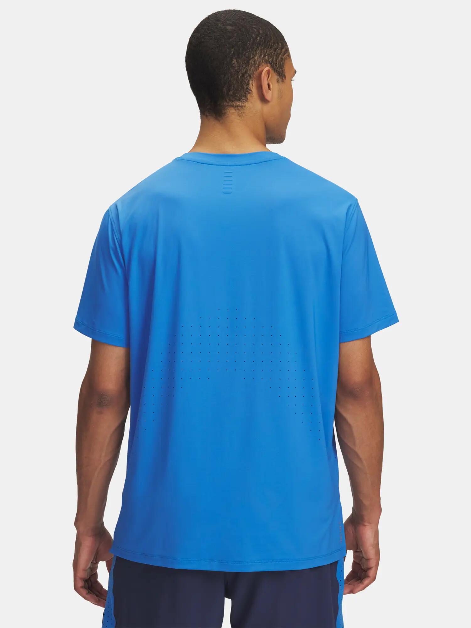 Férfi póló Under Armour UA LAUNCH ELITE SHORTSLEEVE-BLU 2/3
