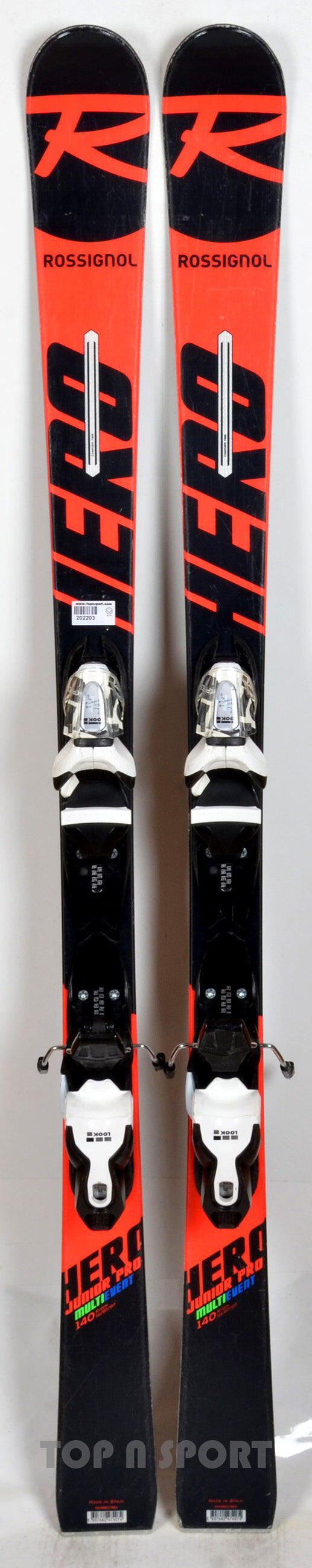 REONDITIONNE - Skis junior Rossignol HERO JUNIOR MULTI-EVENT Junior P - CORRECT 2/5