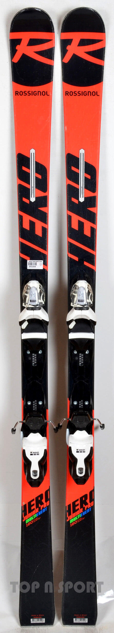 REONDITIONNE - Skis junior Rossignol HERO JUNIOR MULTI-EVENT Junior P - CORRECT 5/5