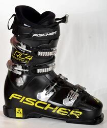 RECONDITIONNE - Chaussures de ski Fischer RC4 CURV 110 black / yellow - BON