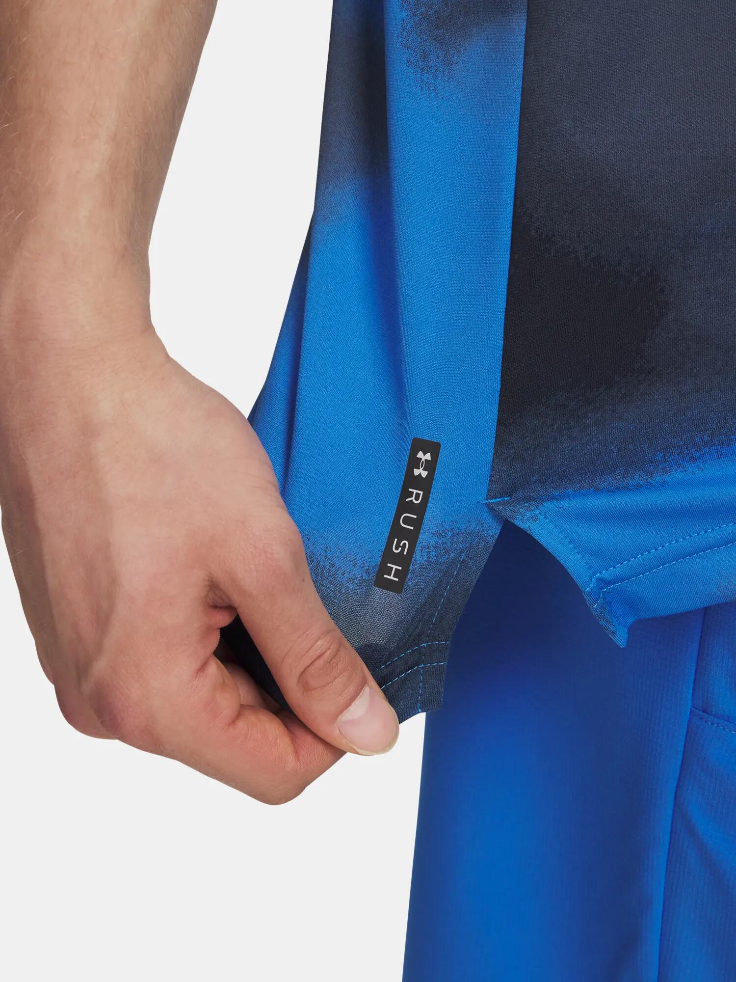 Férfi póló Under Armour Vanish Energy Printed SS-BLU 3/3