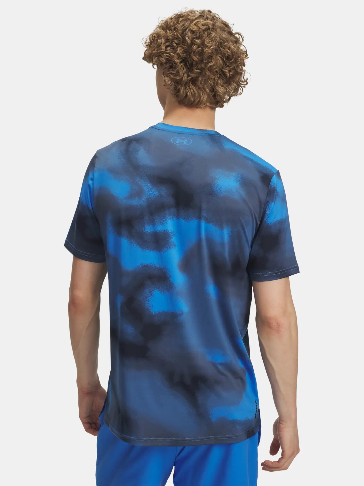 Férfi póló Under Armour Vanish Energy Printed SS-BLU 2/3