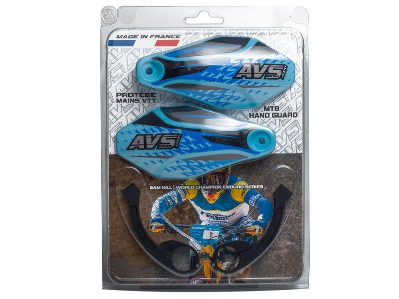 Protetor de mão AVS - KIT DE DECORAÇÃO - Azul Claro-Preto 2/3