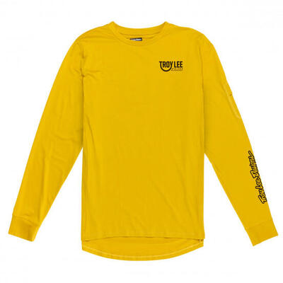 Troy lee designs ruckus ride t-shirt lange mouwen geel