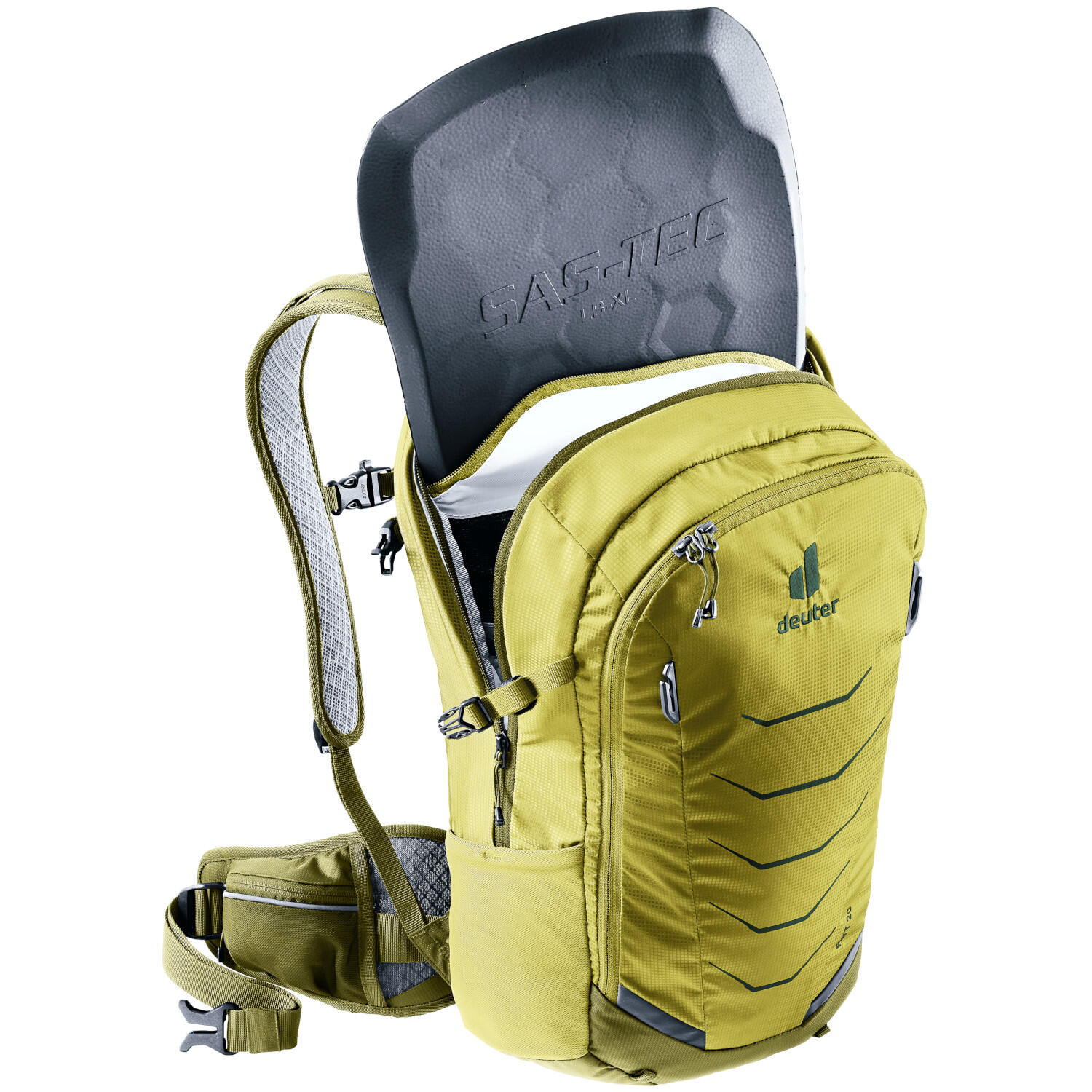 Sac à dos vélo Deuter Flyt 20L léger ventilé bretelles ergonomiques résistant 3/7