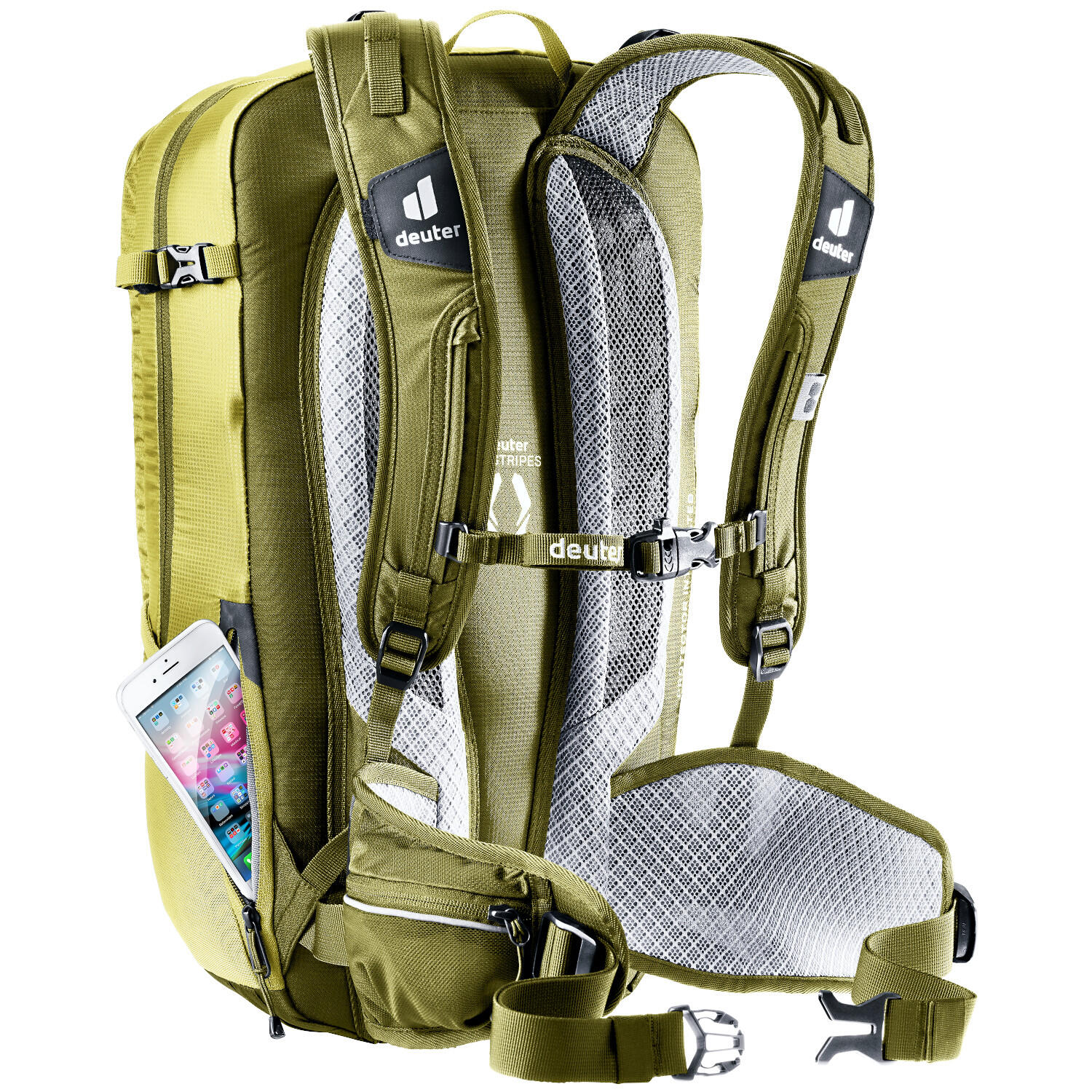 Sac à dos vélo Deuter Flyt 20L léger ventilé bretelles ergonomiques résistant 6/7