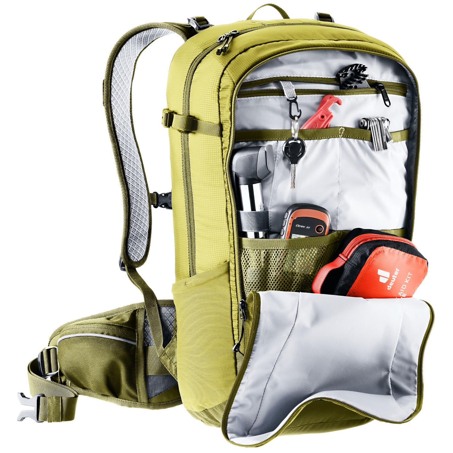Sac à dos vélo Deuter Flyt 20L léger ventilé bretelles ergonomiques résistant 4/7