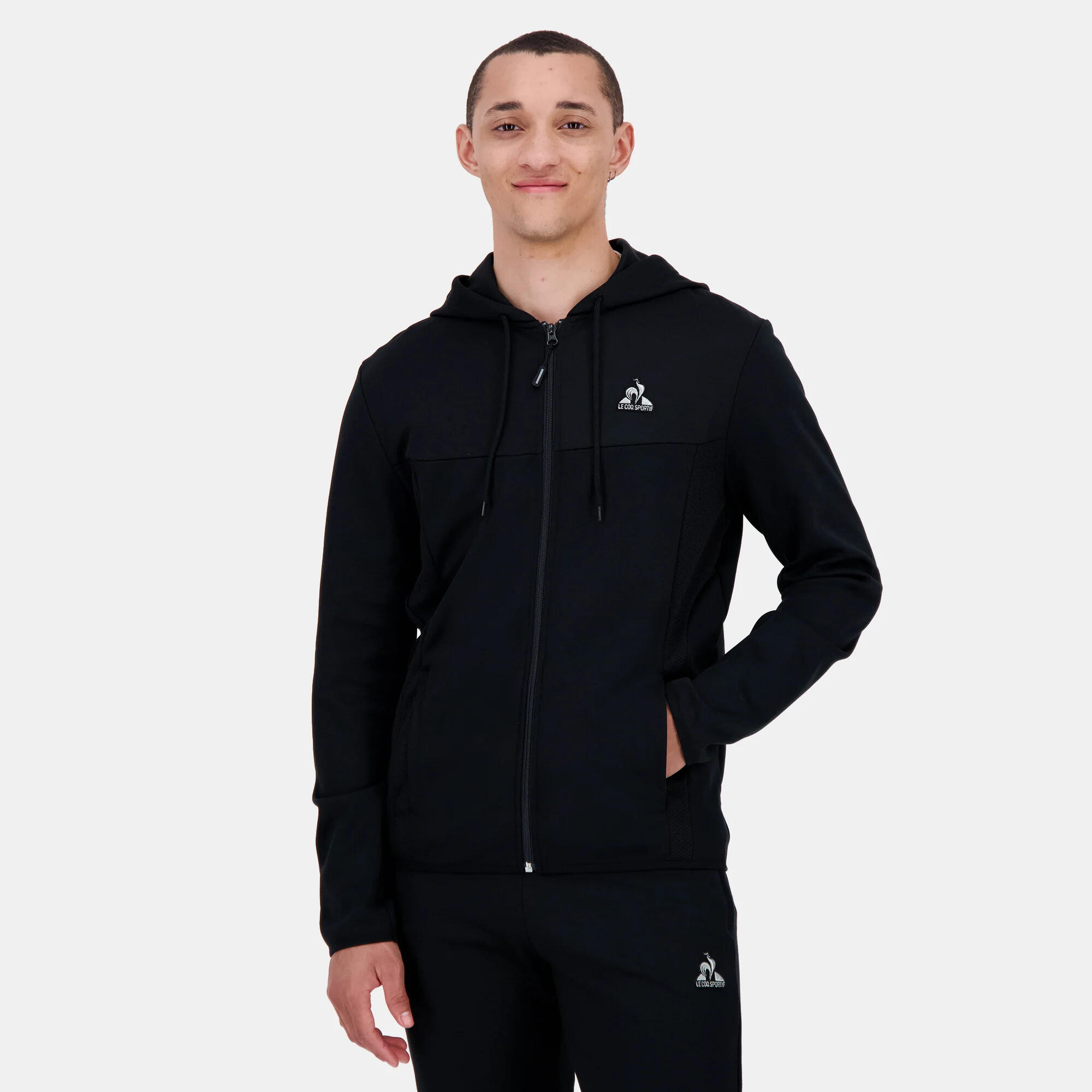 Sweatshirt à capuche zippé Le Coq Sportif Tech SP N°1 2/6
