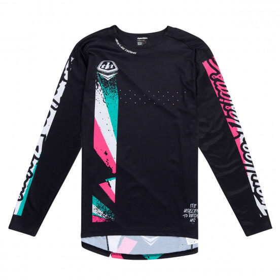 Jersey TROY LEE Sprint Full Pull Black 1/7