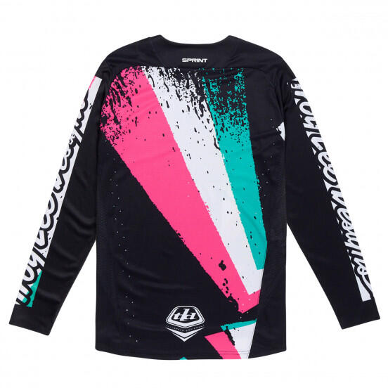 Jersey TROY LEE Sprint Full Pull Black 2/7