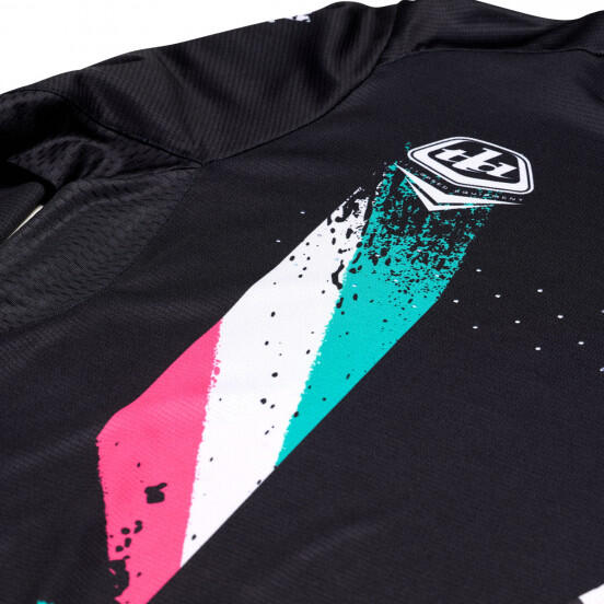 Jersey TROY LEE Sprint Full Pull Black 4/7