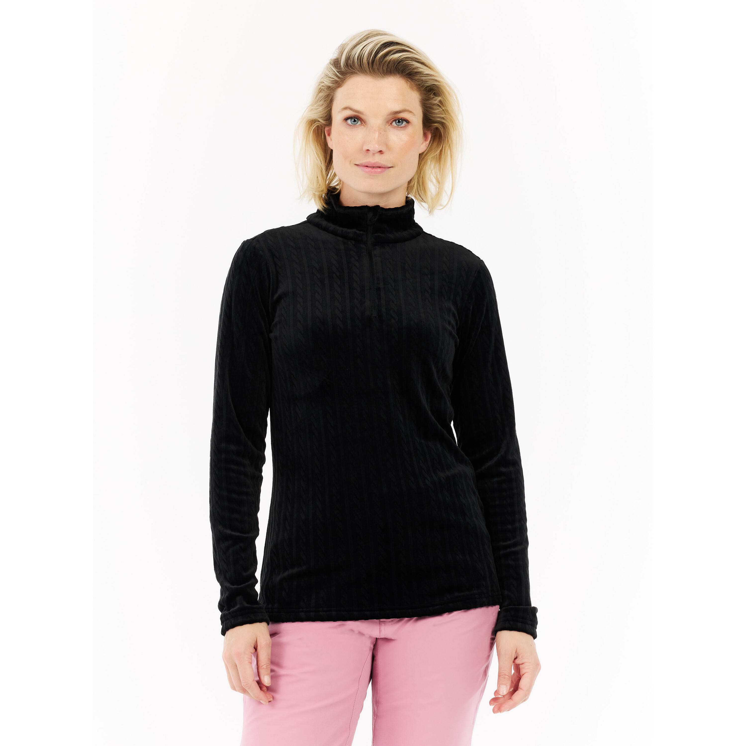 Fleece 1/4 Reißverschluss Damen Protest Gail 5/7