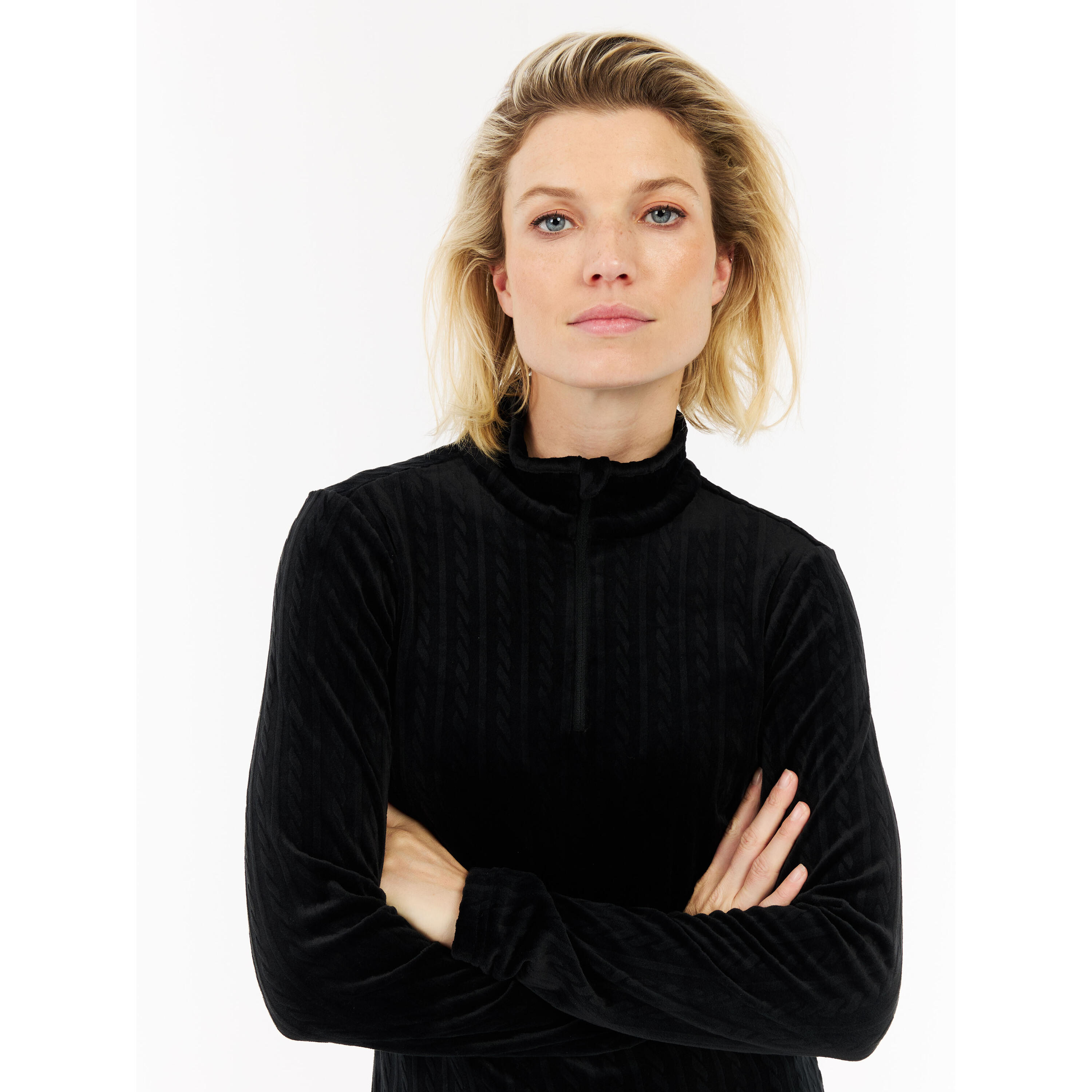 Fleece 1/4 Reißverschluss Damen Protest Gail 7/7