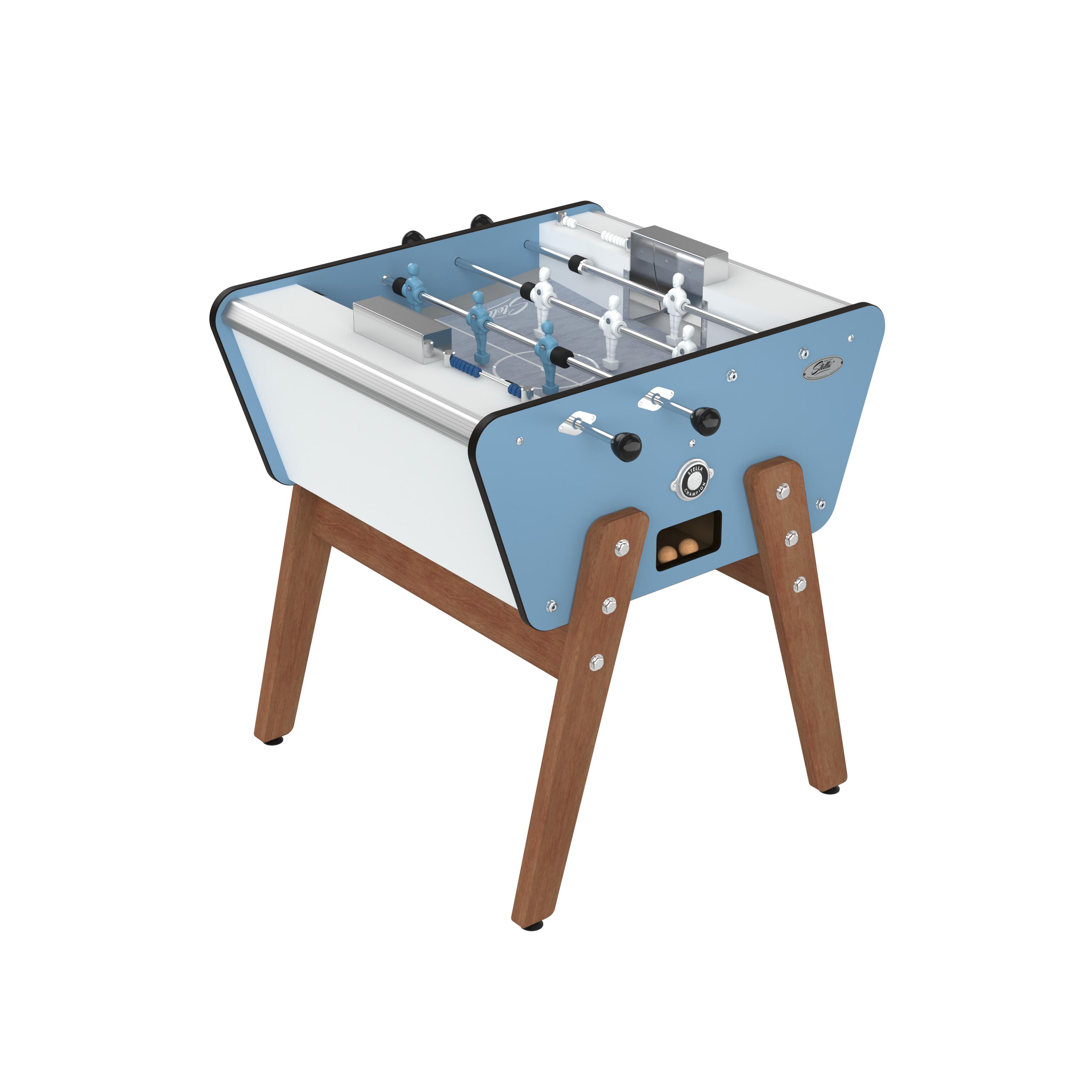 Stella - Baby-foot Stella Toi&moi Outdoor Bleu Cap Ferret - Table De Baby-foot - Blanc|bleu|gris - No Size - Decathlon