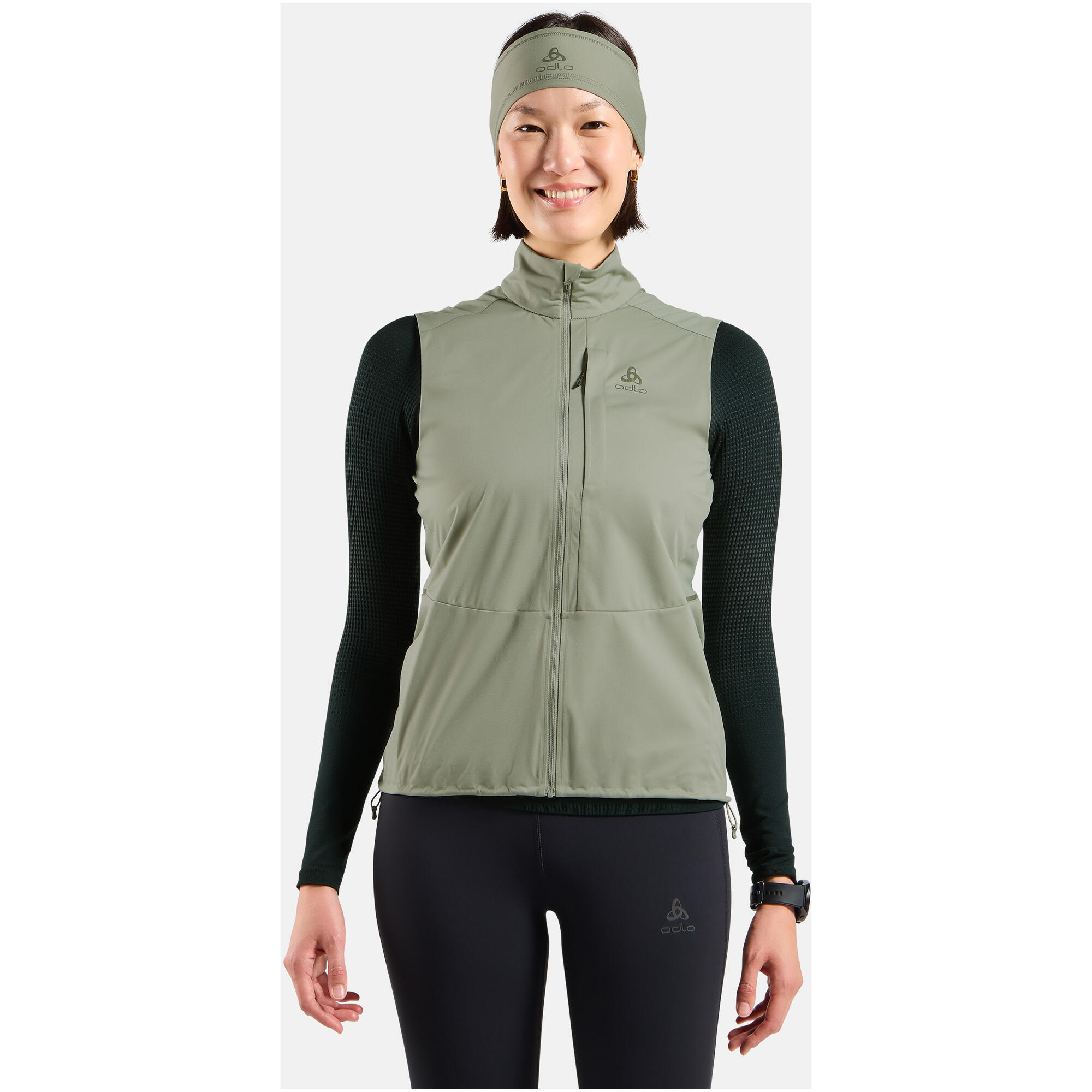 Kamizelka przeciwwiatrowa Odlo Vest ZEROWEIGHT WARM
