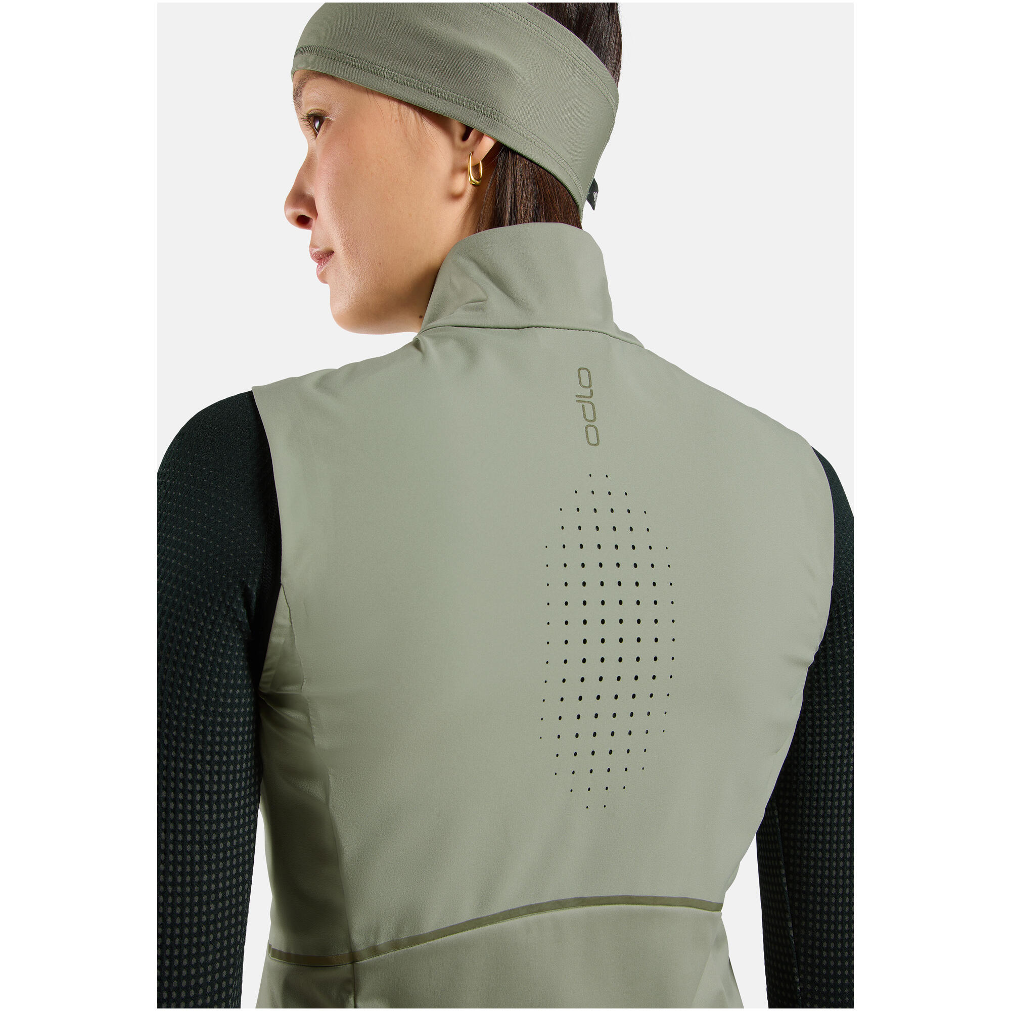 Kamizelka przeciwwiatrowa Odlo Vest ZEROWEIGHT WARM 3/7
