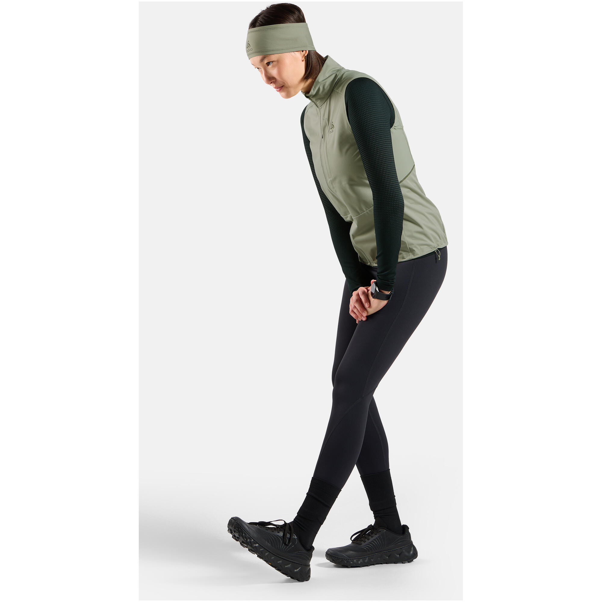 Kamizelka przeciwwiatrowa Odlo Vest ZEROWEIGHT WARM 2/7