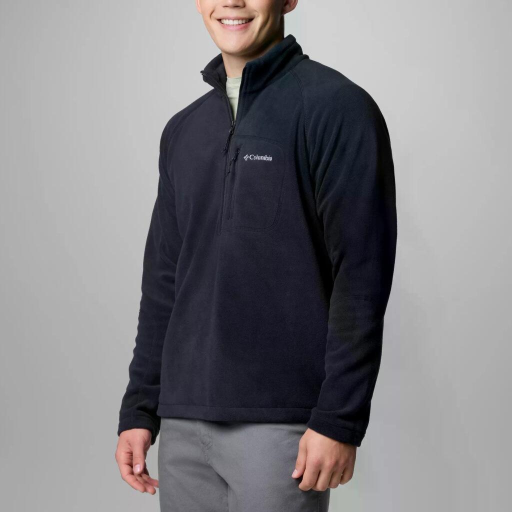 Columbia Fast Trek III Half Zip Fleece Sweater schwarz 1553511 013 3/6