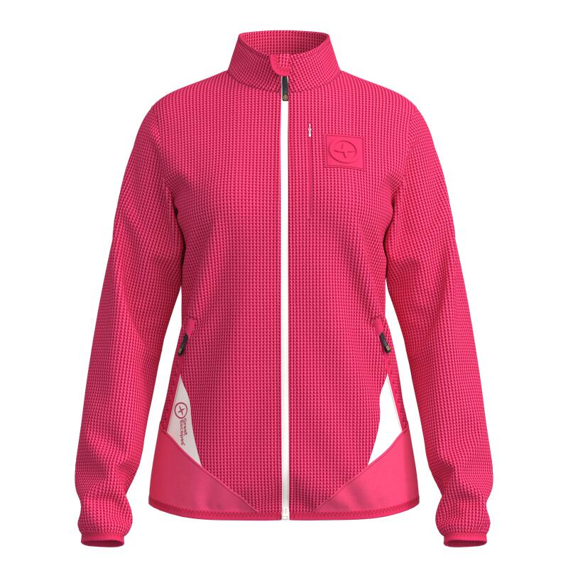Great Escapes Clary lady full zip fleece jacket raspberry 1/3