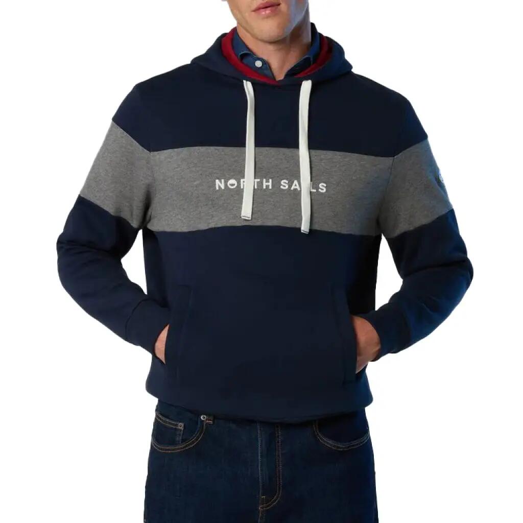 Bluza polarowa NORTH SAILS HOODED SWEATER Niebieski 1/5