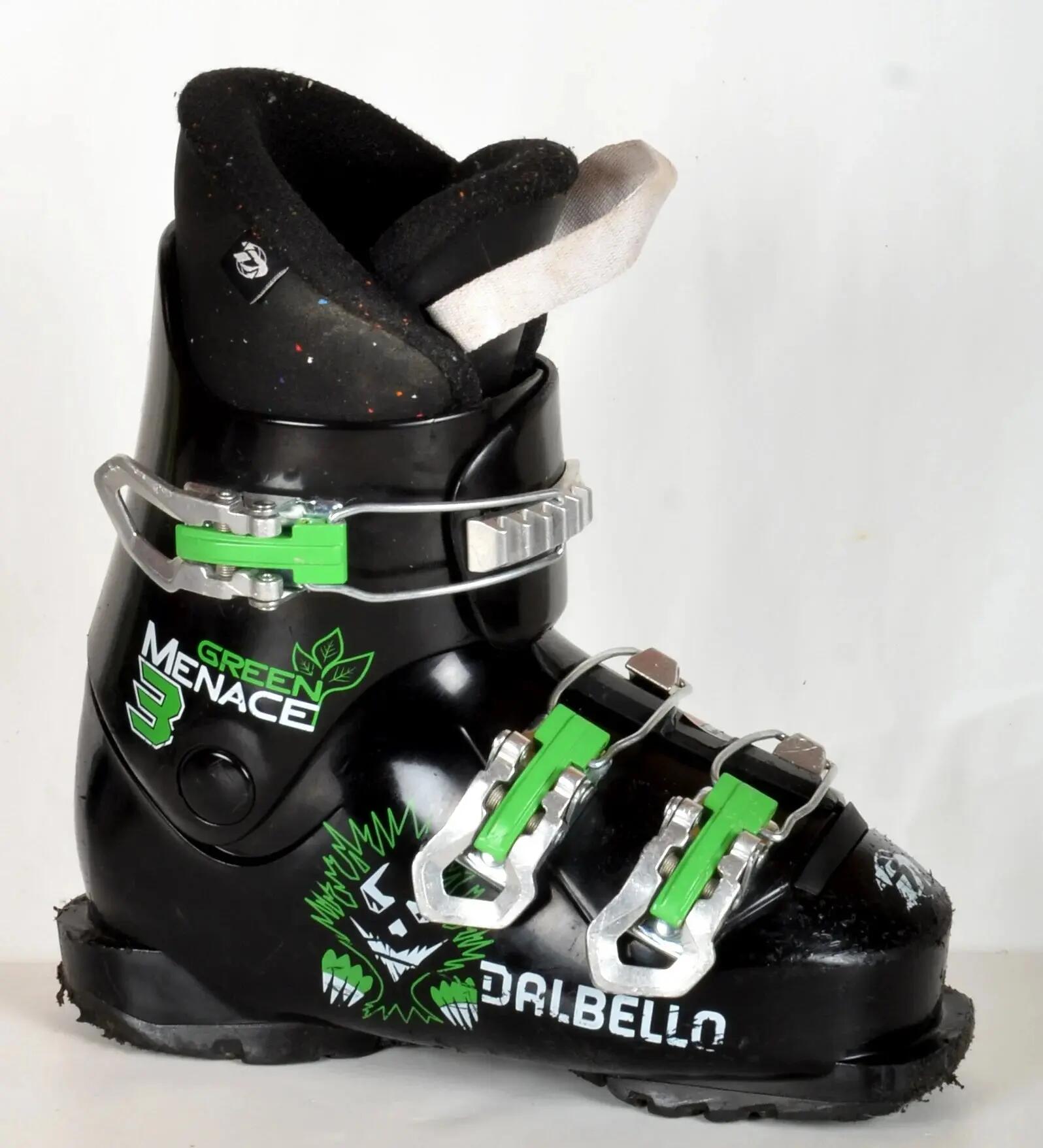 RECONDITIONNE - Chaussures de ski Junior Dalbello GREEN MENACE 3.0 - c - BON 1/1