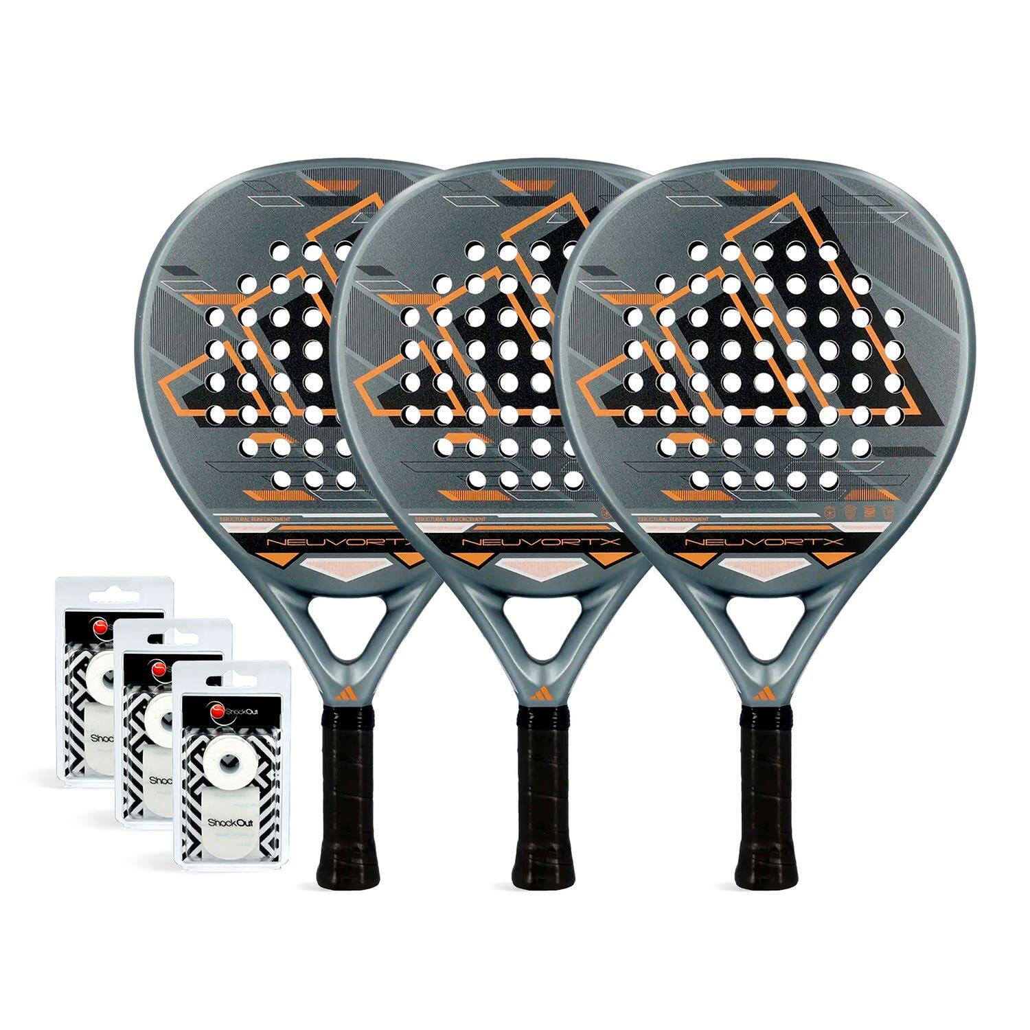 Adidas - Tripack Adidas Neuvortx Cooper - Raquette De Padel - Multicolore - Taille Unique - Decathlon