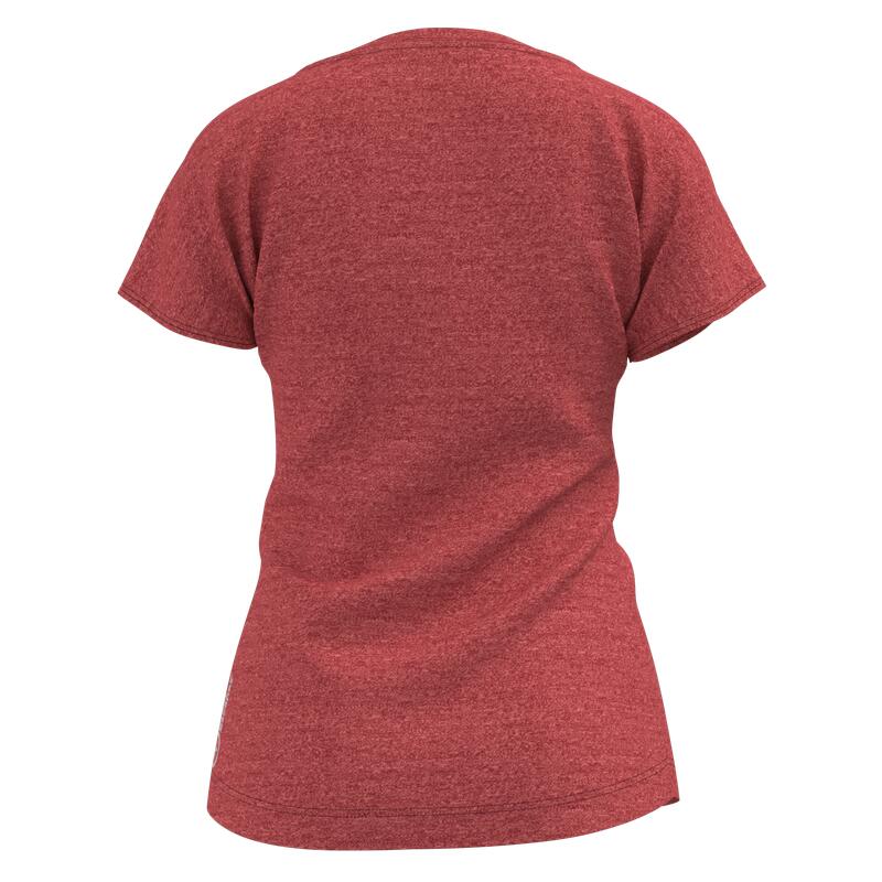 Great Escapes Linda lady t-shirt mineral red 2/2