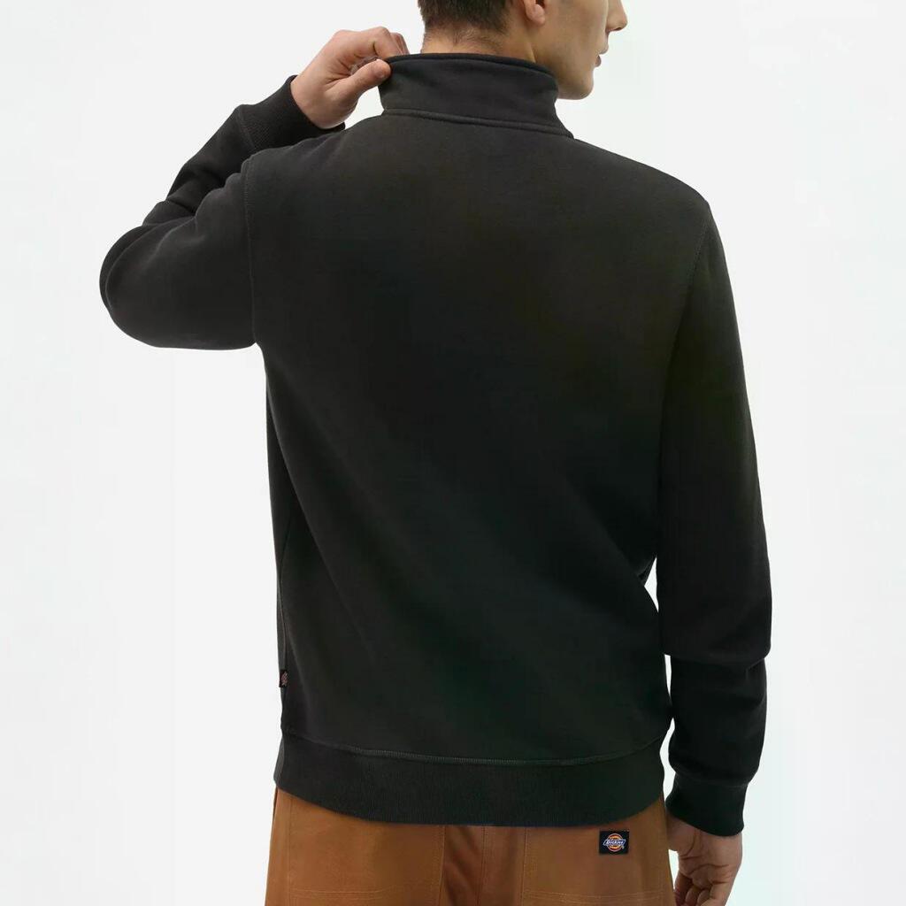 Sudaderas jerseys polares para Hombre Dickies Oakport quarter zip Negro 2/5
