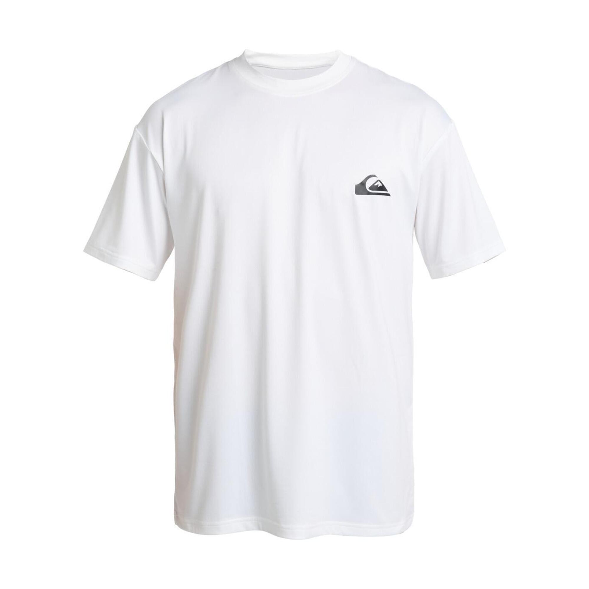 Quiksilver - T-shirt De Surf À Manches Courtes Upf50 Everyday Surf Blanc Homme - Haut De Maillot De Bain - Blanc - 56 3xl - Decathlon