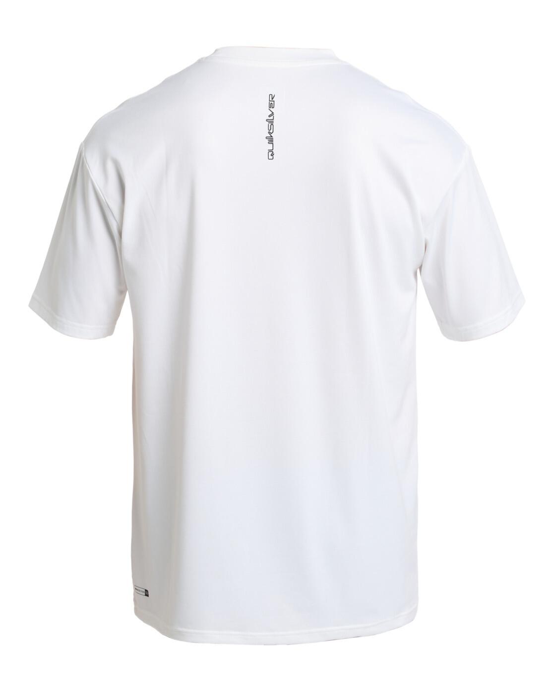 T-shirt de surf à manches courtes UPF50 EVERYDAY SURF Blanc Homme 2/4