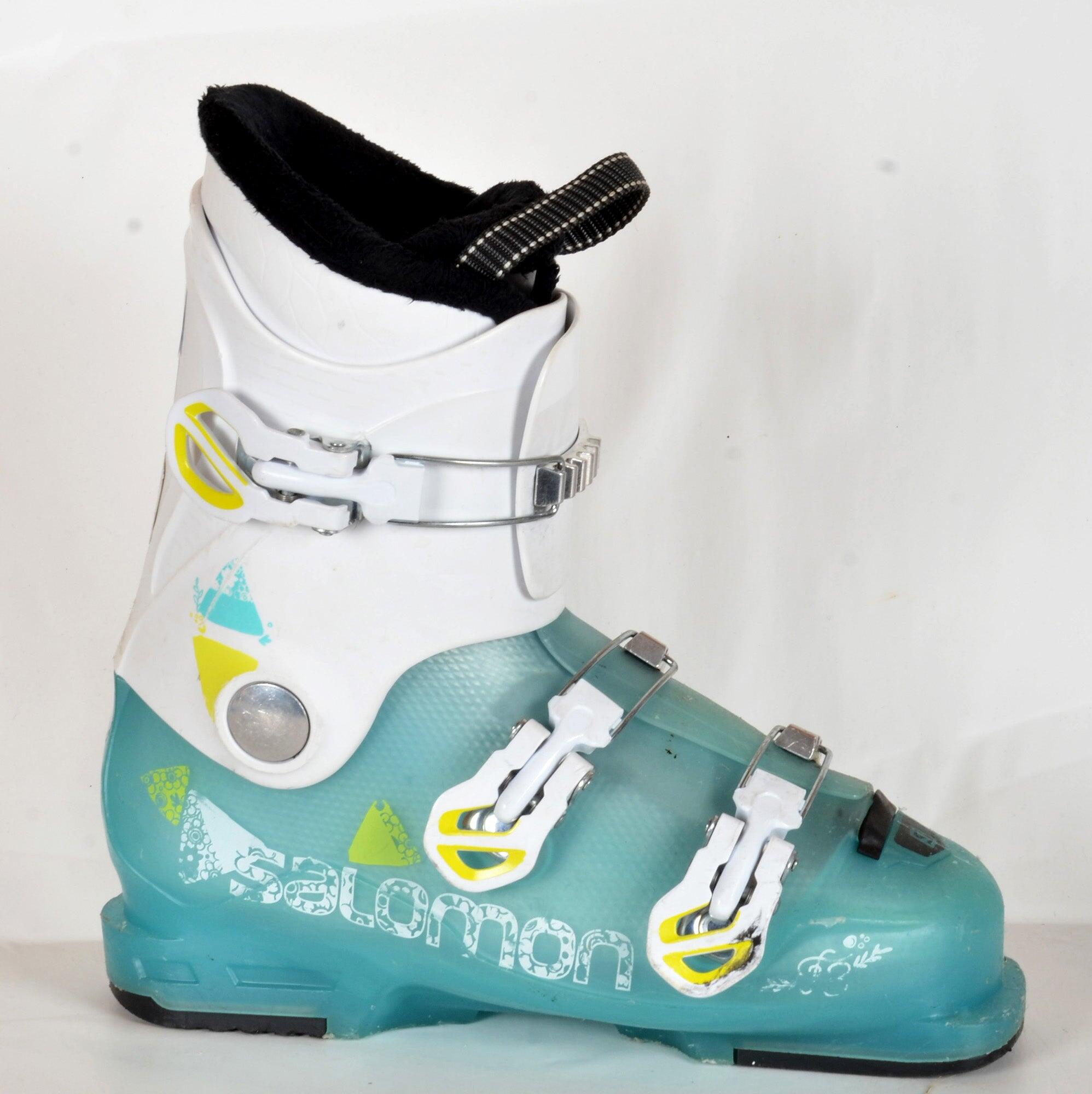 SALOMON RECONDITIONNE - Chaussures de ski Junior Salomon TEAM T3 GIRLY - BON