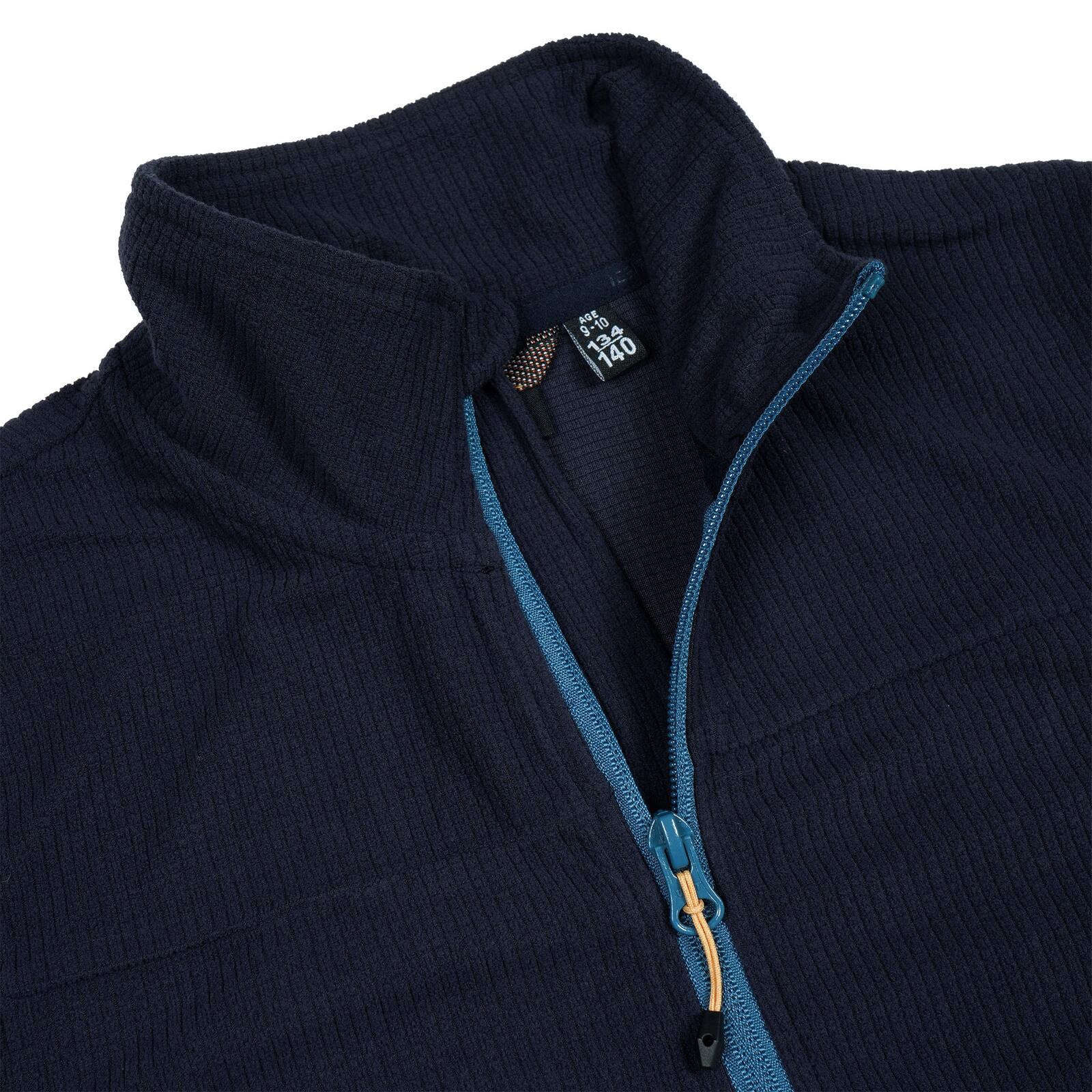 Fleecejacke schnelltrocknend leicht Jungen - Jacke Kobuk Jr 3/4